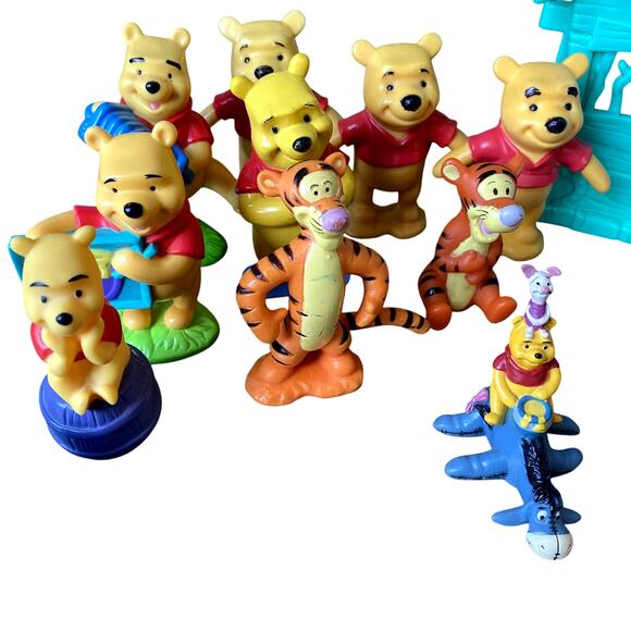 Vintage Disney Winnie the Pooh Wild West Jail House Lot w/ Figures - Picture 3 of 7